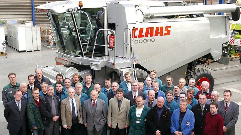 Launched in 1995, the LEXION is one of the most modern and powerful combine harvesters in the world. -